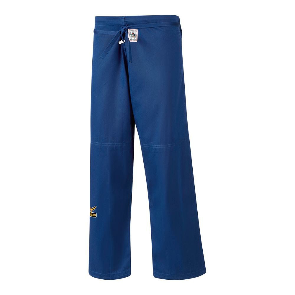 Men's Mizuno Judo Blue IJF Pants Apparel - PY5A5127